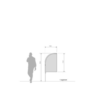 BEACHFLAG 20 Conical - 1 segment