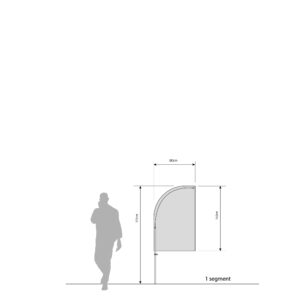 BEACHFLAG 20 - 1 segment