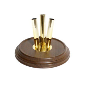 Darkwood triple base for mast diameter 35mm