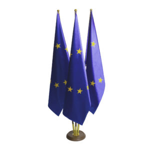 Darkwood triple flag stand set for mast diameter 35mm