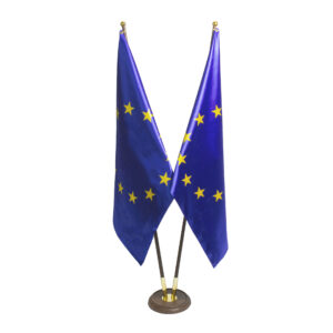 Darkwood double flag stand set for mast diameter 35mm