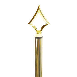 Metalized mast with diameter 35mm