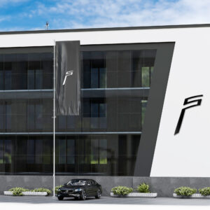 "ANODA BANNER" flagpole